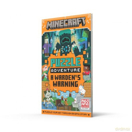 Minecraft Puzzle Adventure: A Warden's Warning: An official illustrated Minecraft children's puzzle book - perfect for kids into video games aged 7, 8, 9 and 10 - new for 2026! - Mojang AB [KSIĄŻKA]