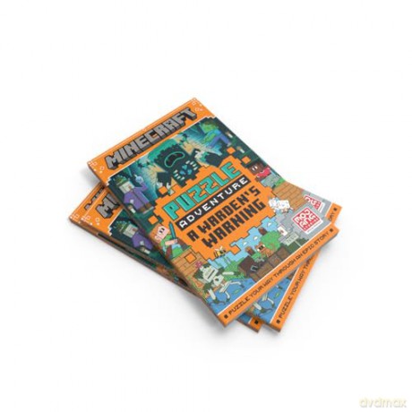 Minecraft Puzzle Adventure: A Warden's Warning: An official illustrated Minecraft children's puzzle book - perfect for kids into video games aged 7, 8, 9 and 10 - new for 2026! - Mojang AB [KSIĄŻKA]