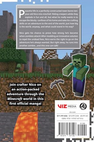 Minecraft: The Manga, Vol. 1: Volume 1 - Kazuyoshi Seto [KOMIKS]
