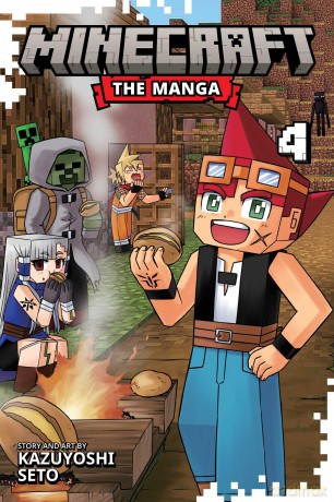 Minecraft: The Manga, Vol. 4: Volume 4 - Kazuyoshi Seto [KOMIKS]