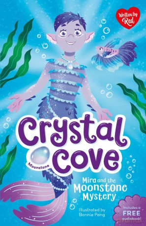 Mira and the Moonstone Mystery (Crystal Cove) - Magical mermaid fiction, perfect for crystal-lovers ages 7-9! - Red [KSIĄŻKA]