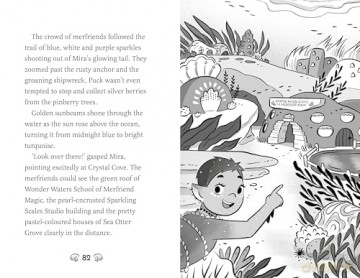 Mira and the Moonstone Mystery (Crystal Cove) - Magical mermaid fiction, perfect for crystal-lovers ages 7-9! - Red [KSIĄŻKA]