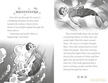 Mira and the Moonstone Mystery (Crystal Cove) - Magical mermaid fiction, perfect for crystal-lovers ages 7-9! - Red [KSIĄŻKA]