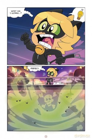 Miraculous Chibi Vol. 1: Pizza Pursuit and Other Cat Tales (Miraculous Ladybug Chibi) - Josh Trujillo [KSIĄŻKA]