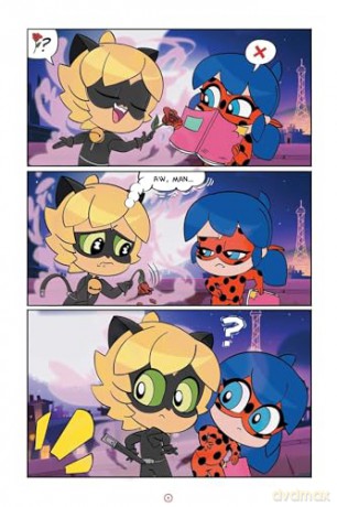 Miraculous Chibi Vol. 1: Pizza Pursuit and Other Cat Tales (Miraculous Ladybug Chibi) - Josh Trujillo [KSIĄŻKA]