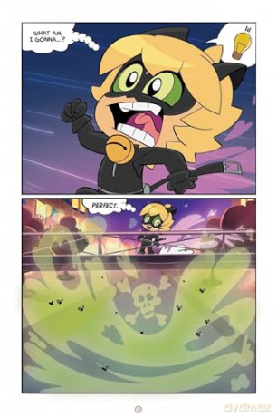 Miraculous Chibi Vol. 1: Pizza Pursuit and Other Cat Tales (Miraculous Ladybug Chibi) - Josh Trujillo [KSIĄŻKA]