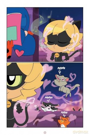 Miraculous Chibi Vol. 1: Pizza Pursuit and Other Cat Tales (Miraculous Ladybug Chibi) - Josh Trujillo [KSIĄŻKA]