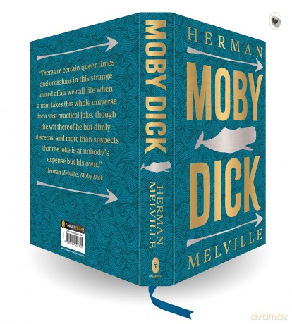 Moby Dick (Deluxe Hardbound Edition) (Fingerprint! Classics) - Herman Melville [KSIĄŻKA]