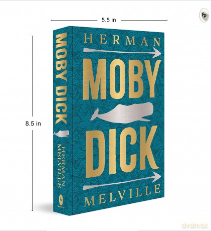 Moby Dick (Deluxe Hardbound Edition) (Fingerprint! Classics) - Herman Melville [KSIĄŻKA]
