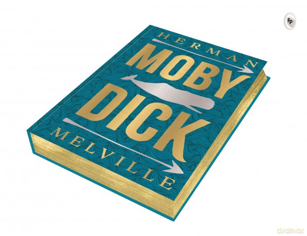 Moby Dick (Deluxe Hardbound Edition) (Fingerprint! Classics) - Herman Melville [KSIĄŻKA]