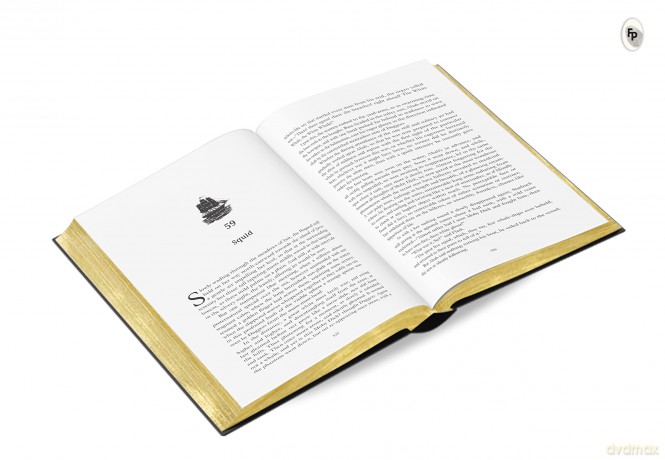 Moby Dick (Deluxe Hardbound Edition) (Fingerprint! Classics) - Herman Melville [KSIĄŻKA]
