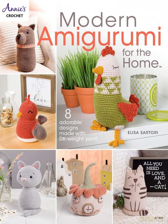 Modern Amigurumi for the Home: 8 adorable designs made with DK-weight yarn! - Elisa Sartori [KSIĄŻKA]