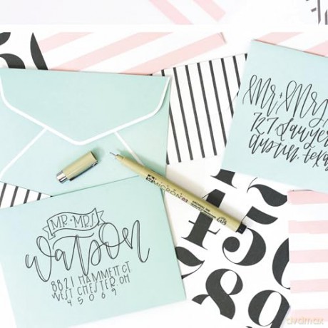 Modern Calligraphy: A Calligraphy Practice Workbook - Chalkfulloflove [KSIĄŻKA]
