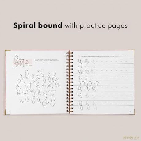 Modern Calligraphy: A Calligraphy Practice Workbook - Chalkfulloflove [KSIĄŻKA]
