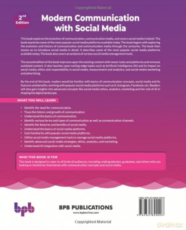 Modern Communication with Social Media: From basic communication to advanced social media dynamics and AI applications - 2nd Edition - Mamta Dalal [KSIĄŻKA]