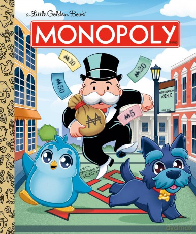Monopoly (Hasbro) (Little Golden Book) - Golden Books [KSIĄŻKA]