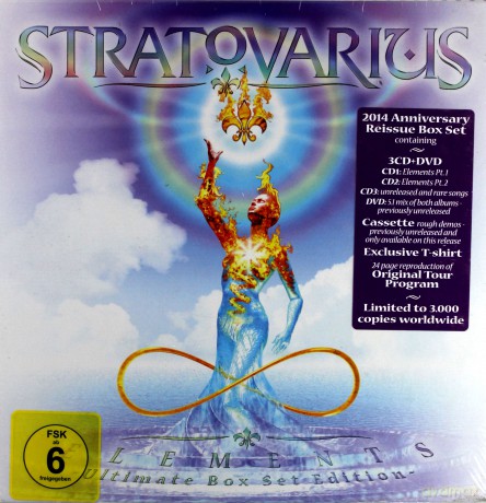 Stratovarius: Elements (FanBox) [BOX] [3CD]+[DVD]+[KASETA]+[T-SHIRT]
