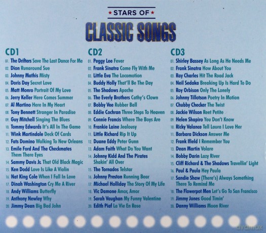 Stars Of Classic Songs [3CD]