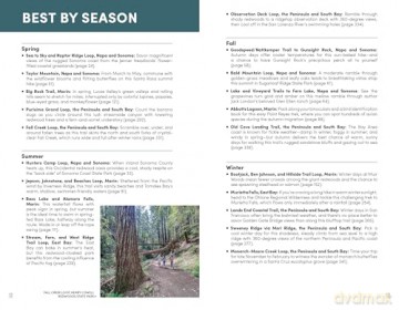 Moon 101 Great Hikes San Francisco Bay Area (7th Edition, Revised): Plus the Best Places to Eat, Drink, and Camp Nearby (Moon Hiking Travel Guide) - Ann Brown [KSIĄŻKA]