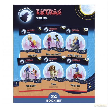 Moon Dogs Extras Set 2: Decodable Phonic Books for Older Readers Cvc Level, Alternative Consonants and Consonant Diagraphs (Phonic Books Moon Dogs Extra) - Clair Wilson [KSIĄŻKA]