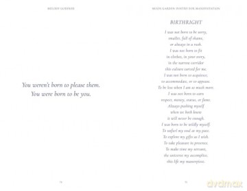 Moon Garden: Poetry for Manifestation - Melody Godfred [KSIĄŻKA]