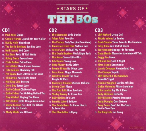 Stars Of The 50s [3CD]