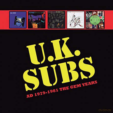 U.K. Subs: AD 1979 - 1981 The Gem Years [BOX] [5CD]