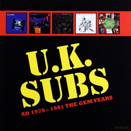 U.K. Subs: AD 1979 - 1981 The Gem Years [BOX] [5CD]