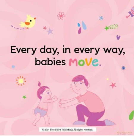 Move (Happy Healthy Baby): A Board Book about Movement - Elizabeth Verdick [KSIĄŻKA]