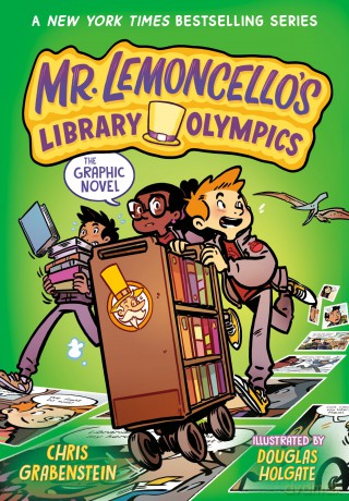 Mr. Lemoncello's Library Olympics: The Graphic Novel - Chris Grabenstein [KSIĄŻKA]