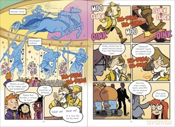 Mr. Lemoncello's Library Olympics: The Graphic Novel - Chris Grabenstein [KSIĄŻKA]