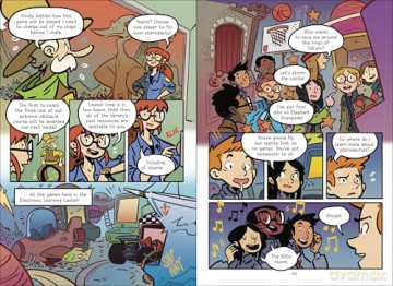 Mr. Lemoncello's Library Olympics: The Graphic Novel - Chris Grabenstein [KSIĄŻKA]