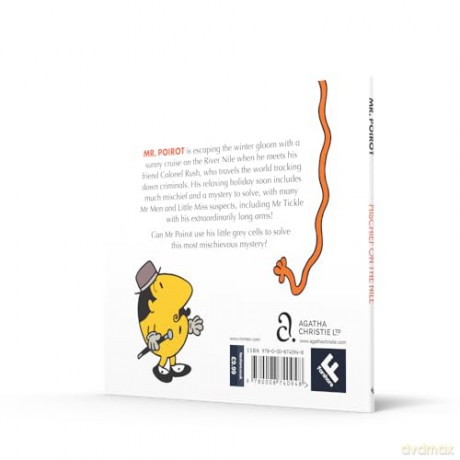 Mr. Poirot: Mischief on the Nile: A NEW official partnership of two much-loved classic book series (Mr Men Little Miss Agatha Christie Mysteries) - Adam Hargreaves [KSIĄŻKA]