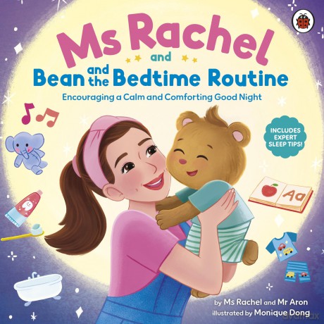 Ms Rachel and Bean and the Bedtime Routine: Encouraging a Calm and Comforting Good Night - Ms Rachel [KSIĄŻKA]
