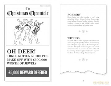 Murder by Christmas: 25 Puzzles to Solve the Crime - Joel Jessup [KSIĄŻKA]