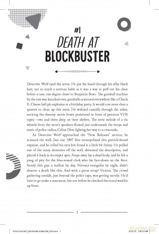 Murder Rewind: Death at Blockbuster: 70 minute mysteries for you to solve, set in the 1990s - S.K. Doyle [KSIĄŻKA]