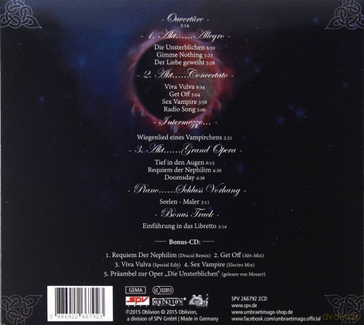 Umbra Et Imago: Die Unsterblichen [CD]