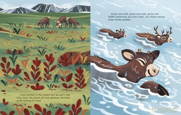My Caribou Migration Journey (My Animal Migration Story) - Nancy Loewen [KSIĄŻKA]