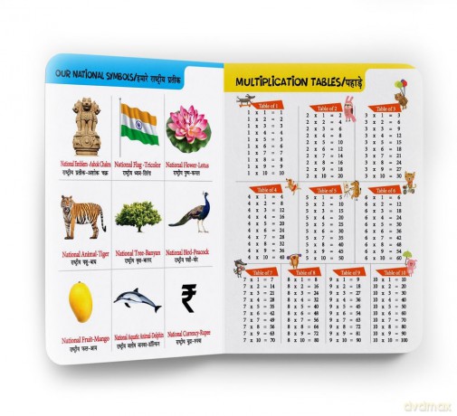 My First All in One (English - Hindi): Bilingual Picture Board Book for Kids: Bilingual Picture Book for Kids Hindi-English [KSIĄŻKA]