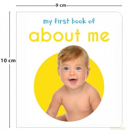 My First Book Of About me: First Board Book [KSIĄŻKA]