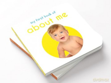 My First Book Of About me: First Board Book [KSIĄŻKA]