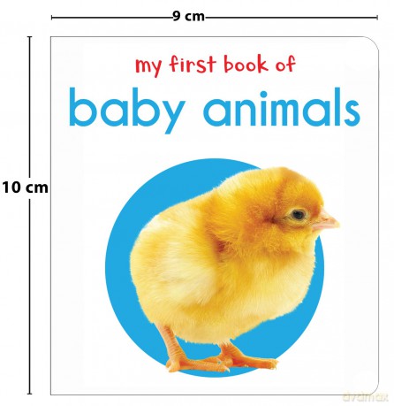 My First Book Of Baby Animals: First Board Book [KSIĄŻKA]