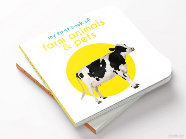 My First Book Of Farm Animals: First Board Book [KSIĄŻKA]