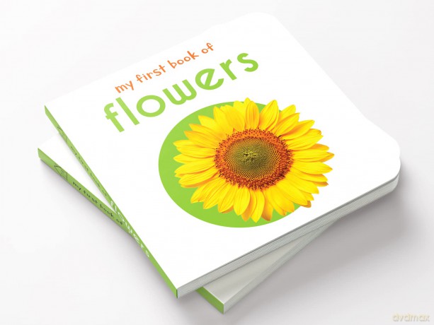 My First Book of Flowers: First Board Book [KSIĄŻKA]