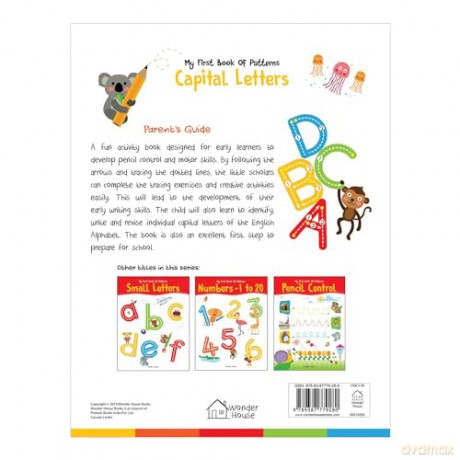 My First Book Of Patterns Capital Letters [KSIĄŻKA]