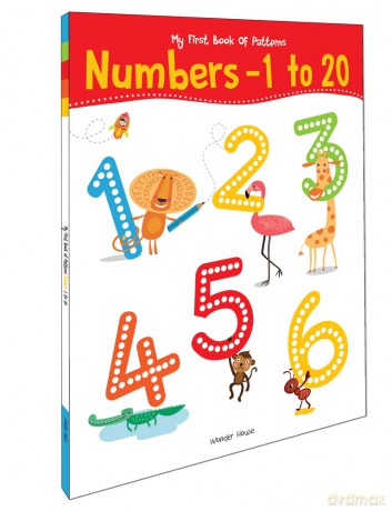 My First Book OF Patterns Numbers 1 to 20: Write and Practice Patterns and Numbers 1 to 20 [KSIĄŻKA]
