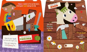 My First Busy Toolbox (Creative-Play Board Books) - Alexander Cox [KSIĄŻKA]