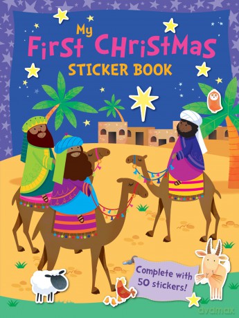My First Christmas Sticker Book - Suzy Senior [KSIĄŻKA]