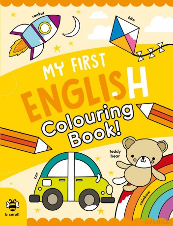 My First English Colouring Book (My First Colouring Book) - Sam Hutchinson [KSIĄŻKA]