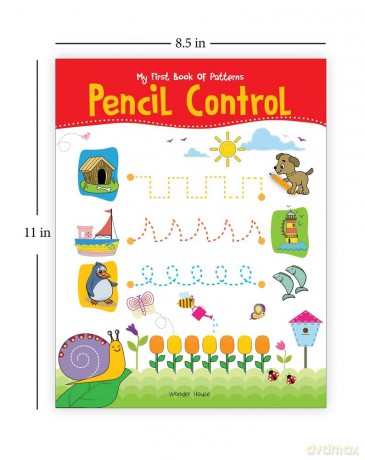 My First Super Pack of Pencil Control and Patterns: Pack of Activity Books to Practice Patterns, Numbers and Alphabet [KSIĄŻKA]